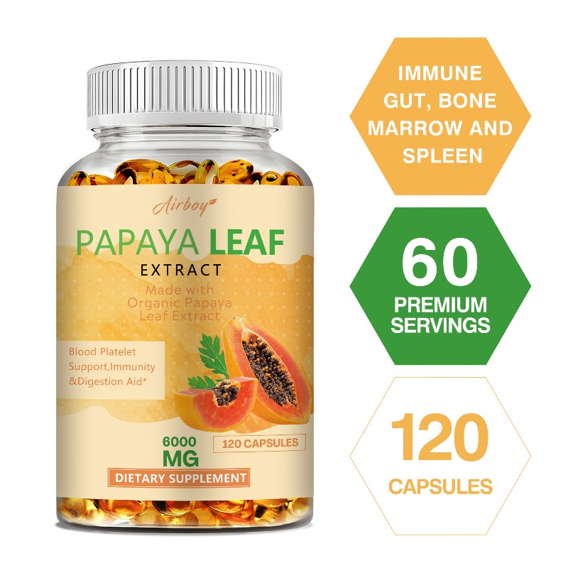 Licorice Root Extract - Capsules d'extrait de feuille de papaye