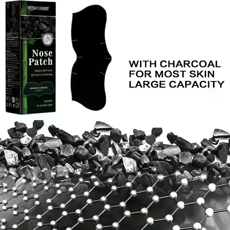 Charcoal Pore Strip - 20/30/50 Pcs Bandes nettoyantes pour le