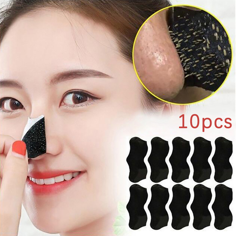 Charcoal Pore Strip - Lot de 10 Masques Unisexe Anti-Points