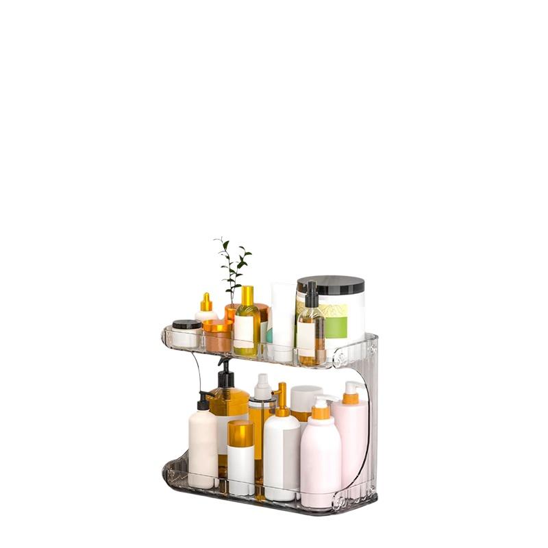 Skincare B Erl - Organisateur de cosmétiques à double couche,