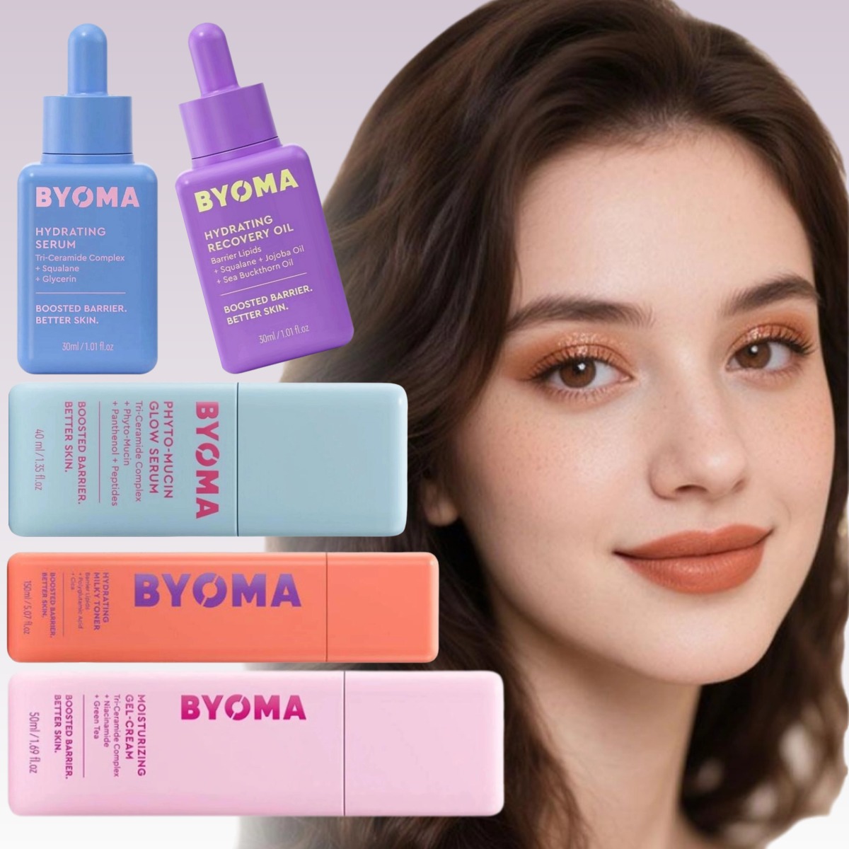 Skincare Laneige - BYOMA Crème Gel Réparatrice Triple Action
