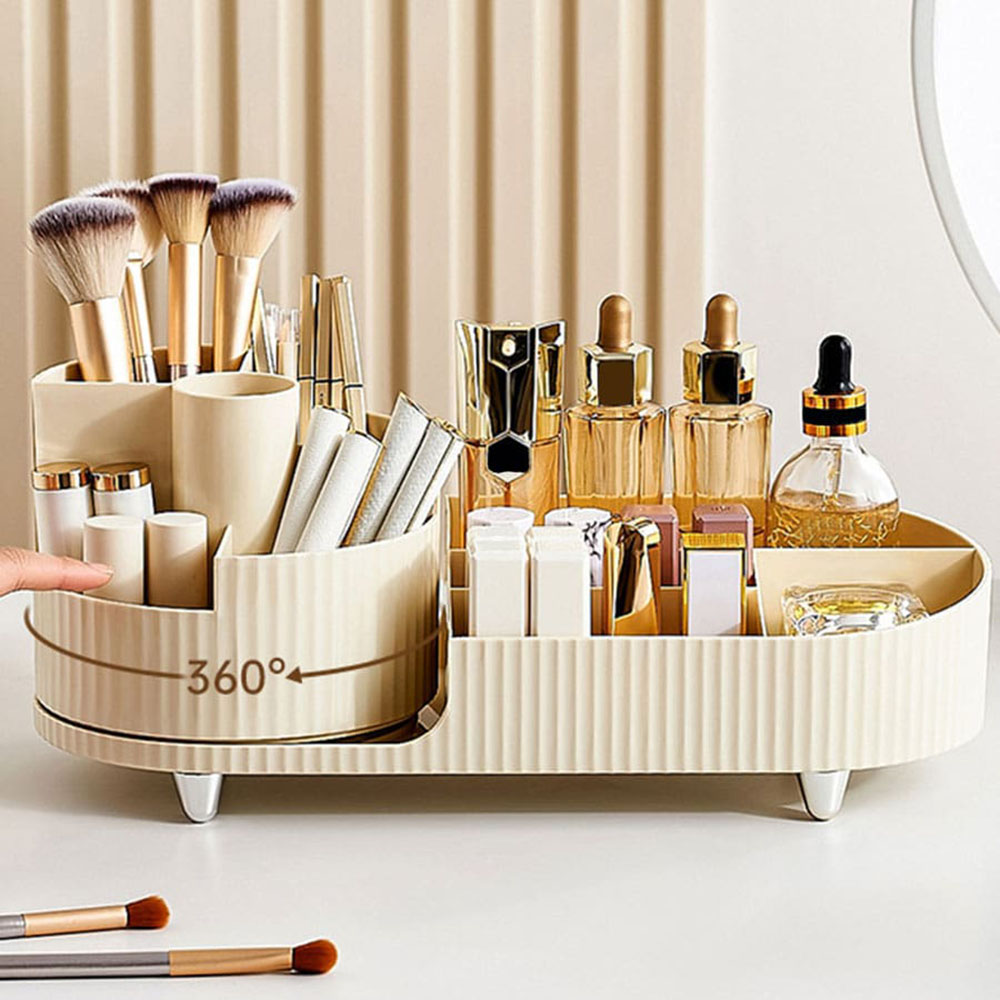 Skincare B Erl - 360 ° Organisateur de maquillage rotatif
