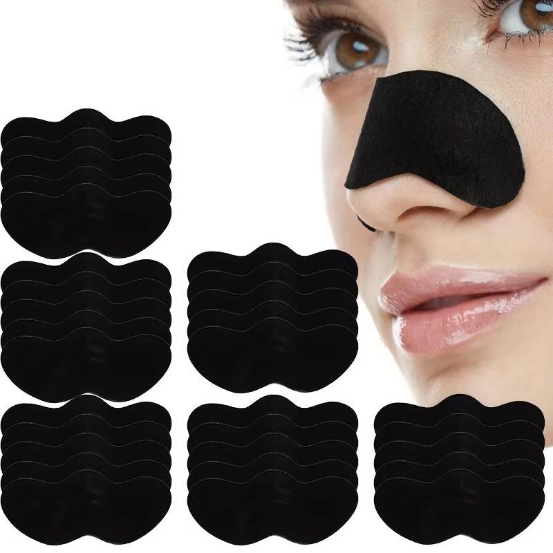 Charcoal Pore Strip - 10/150PCS Bandes nasales pour éliminer les