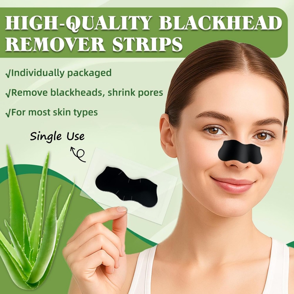 Charcoal Pore Strip - 15 bandes nettoyantes pour points noirs
