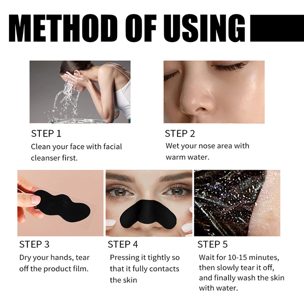 Masque dissolvant de points no - Charcoal Pore Strip avis et prix