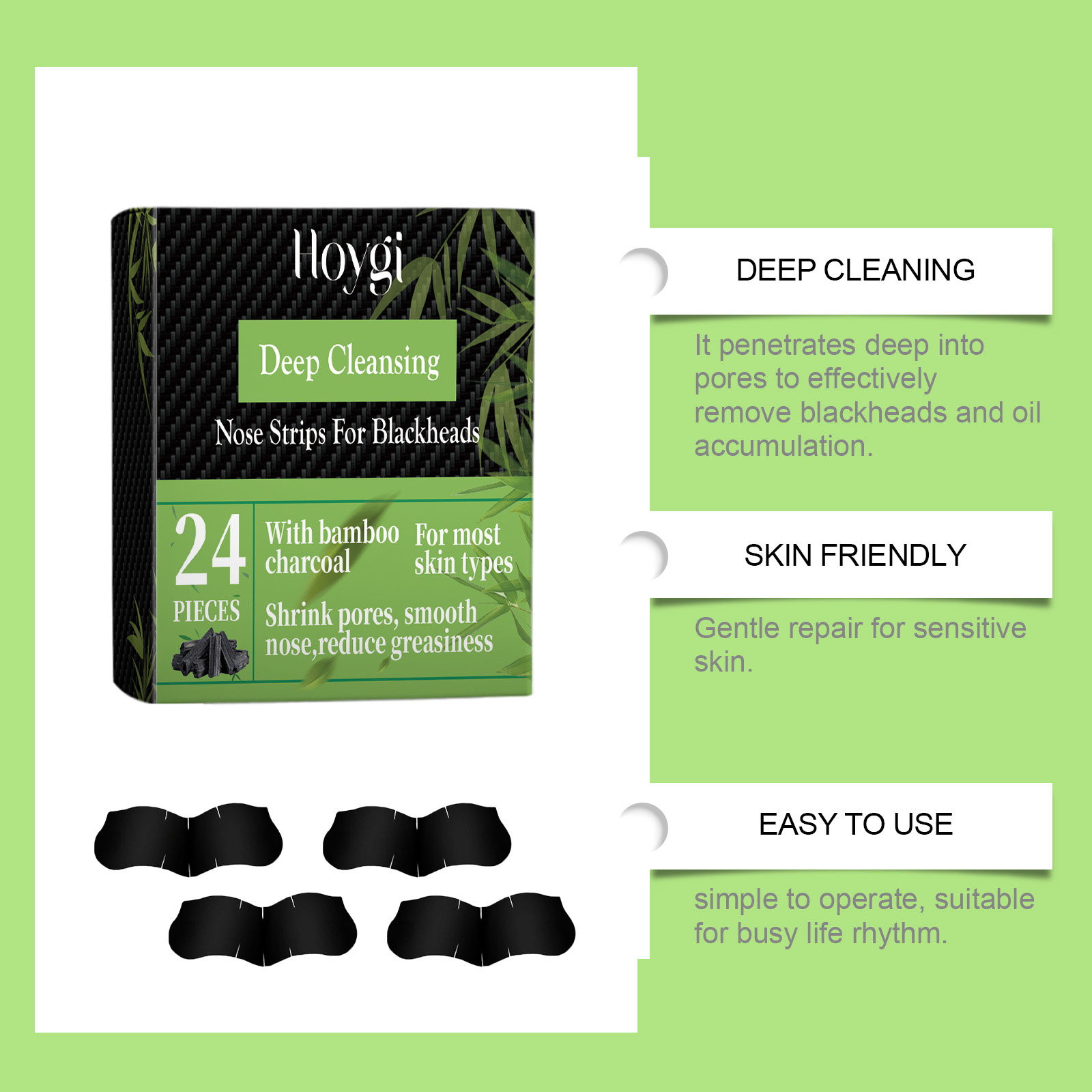 Bandes nasales au charbon de b - Charcoal Pore Strip avis et prix